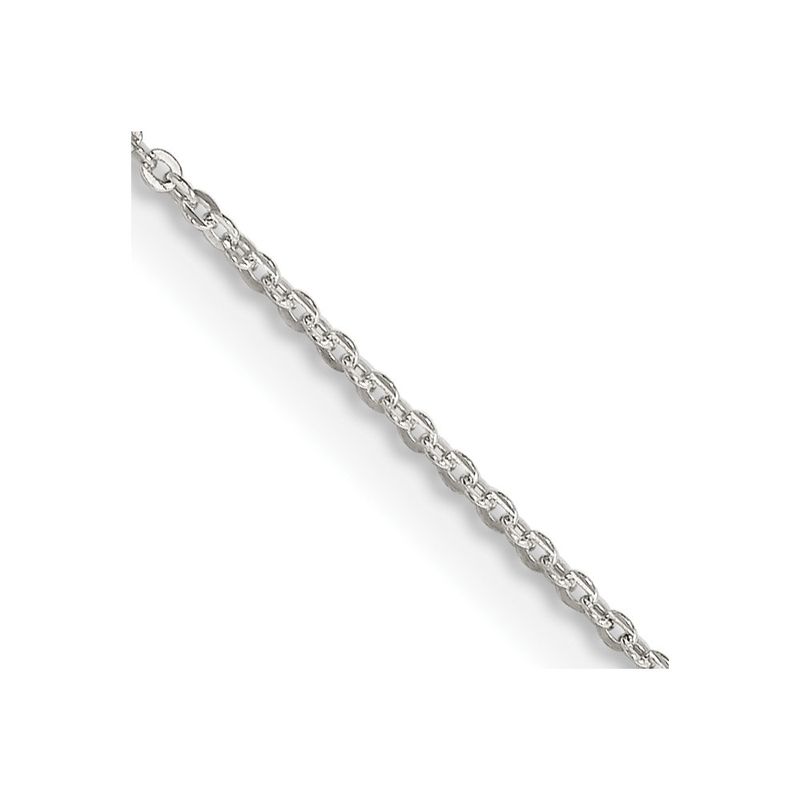 Kazi Luxury Sterling Silver 115mm Flat Cable Chain 40$